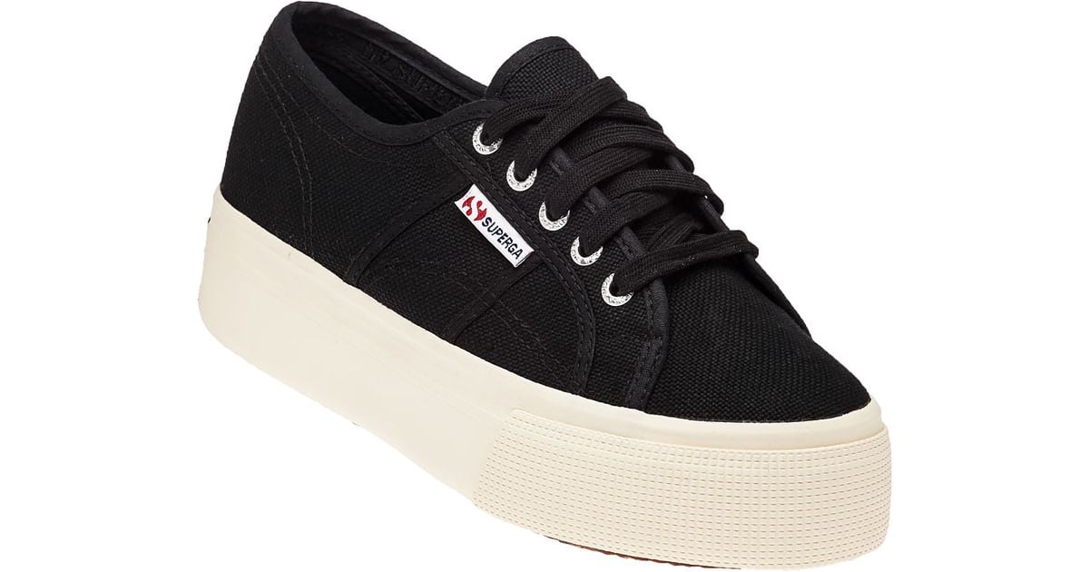 superga platform canvas