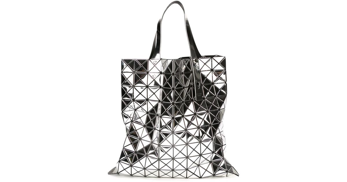 bao bao issey miyake platinum tote