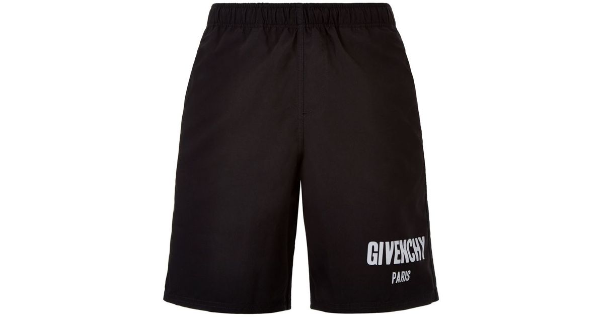 givenchy shorts black