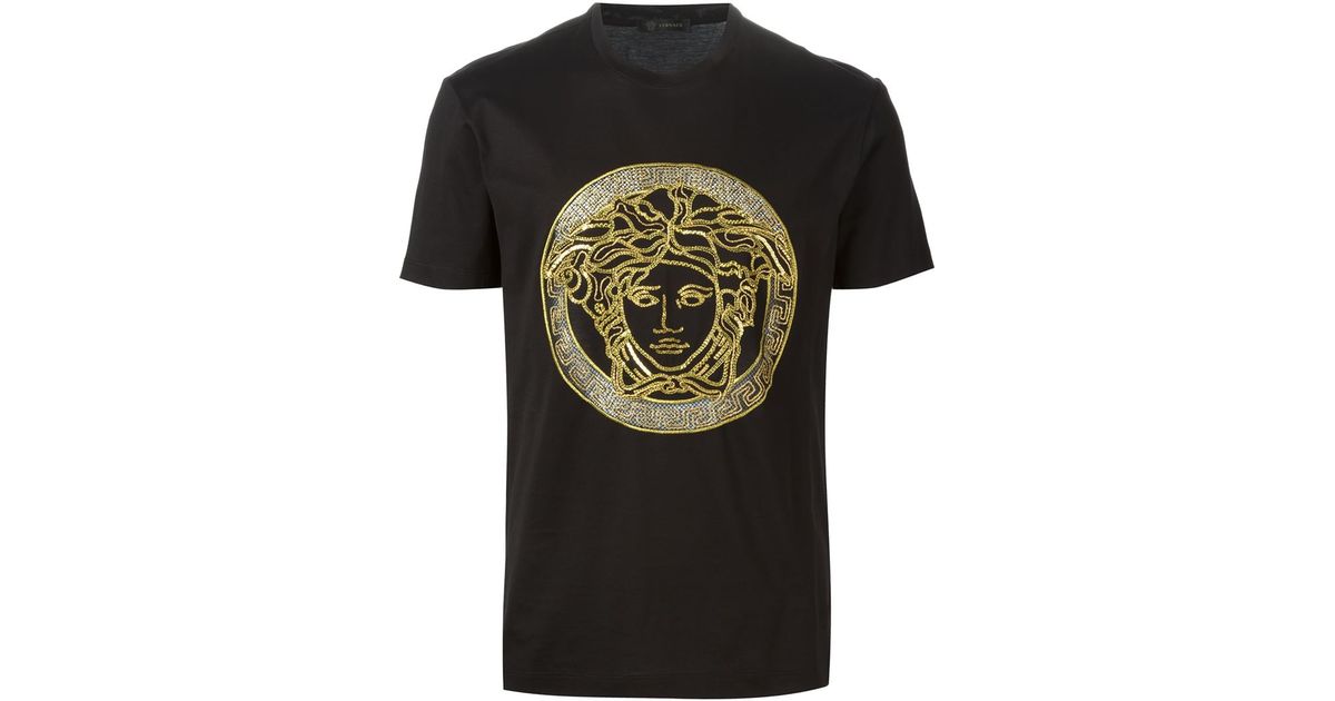 Versace Black Medusa T Shirt Clearance, 55% OFF | www.pegasusaerogroup.com