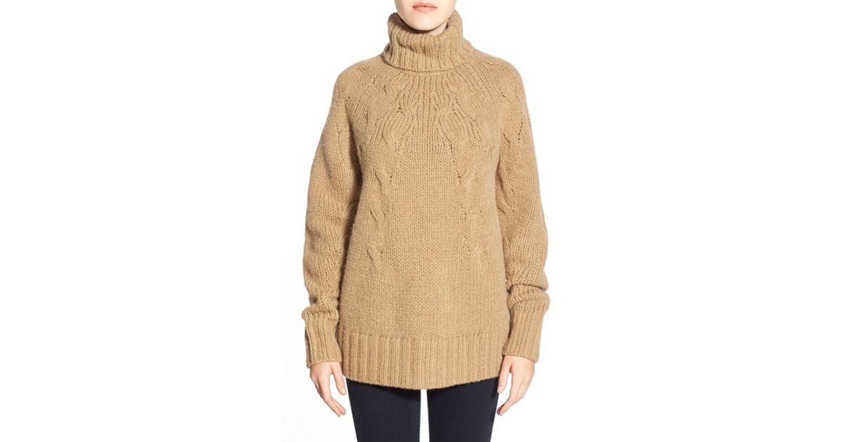 michael kors cable knit oversized cardigan