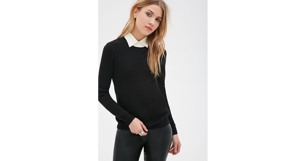 collared sweater forever 21