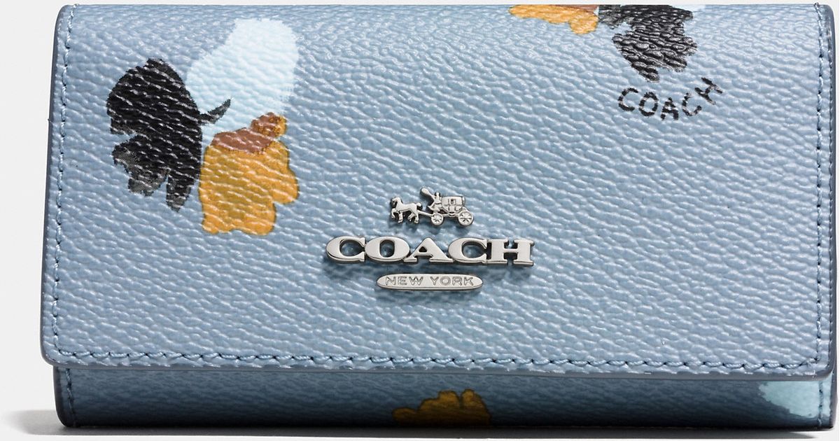 Coach 6 key holder cheap