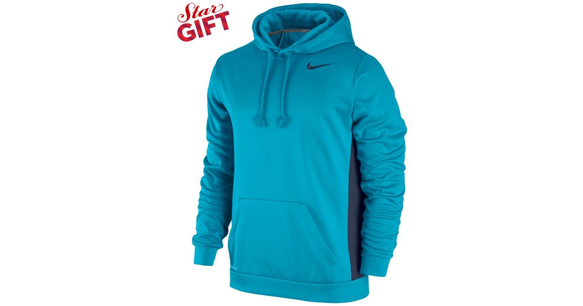 Nike Men's Ko 3.0 Therma-fit Pullover Hoodie in Blue for Men | Lyst