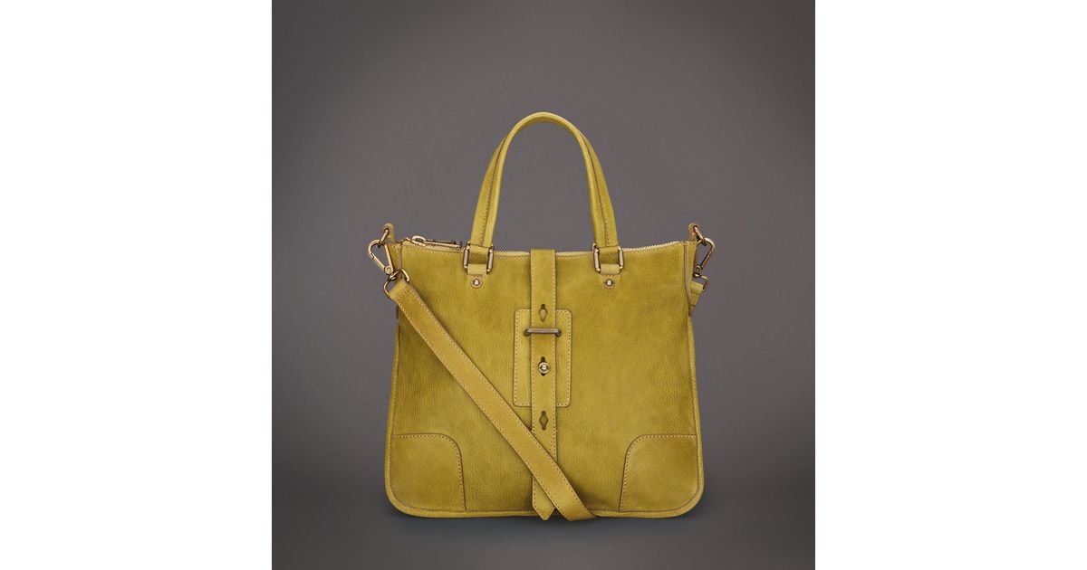 Belstaff Yellow Hampton Handbag