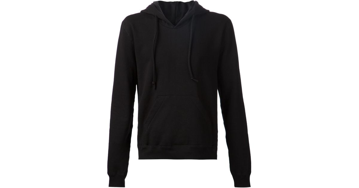 hoodie basic black
