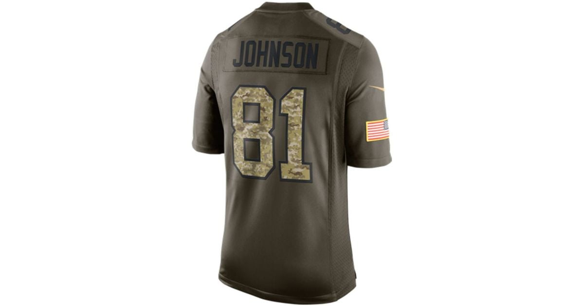 calvin johnson salute to service jersey