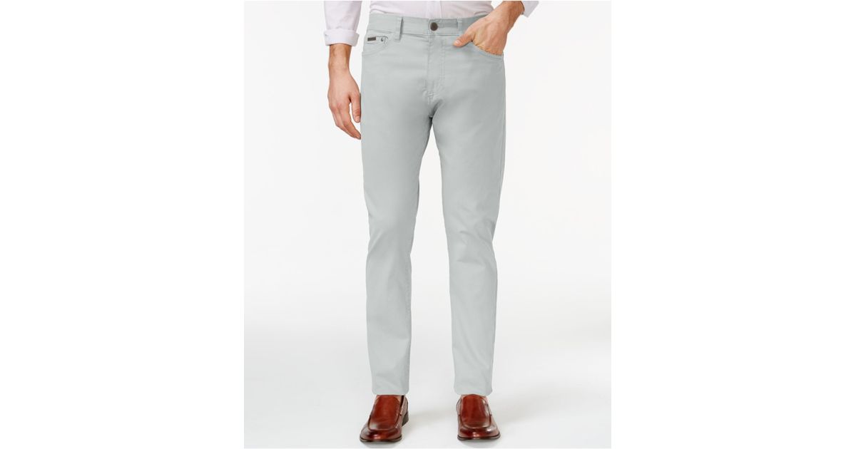 calvin klein skinny fit pants
