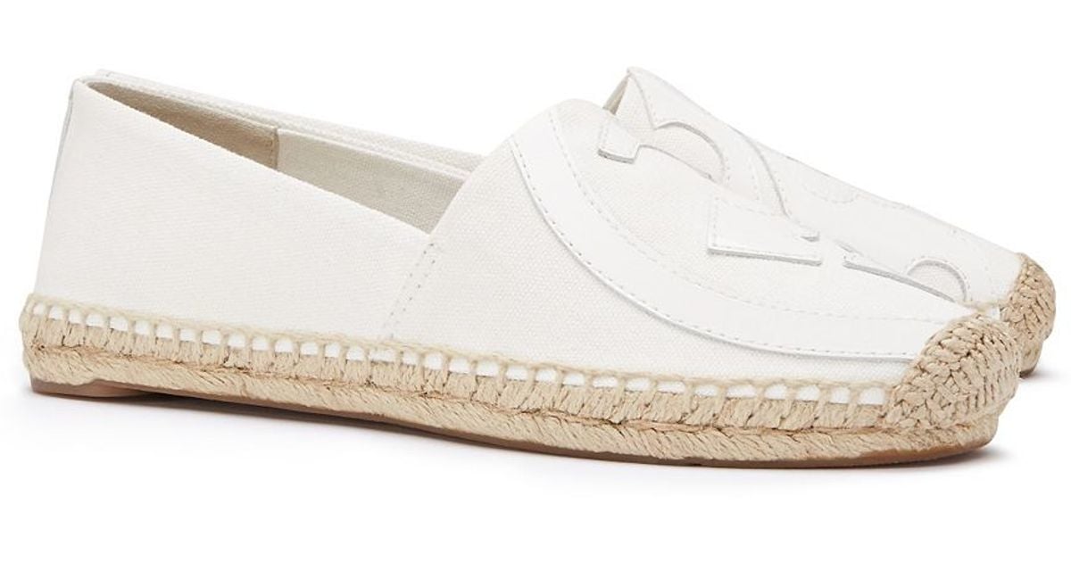 tory burch white espadrilles