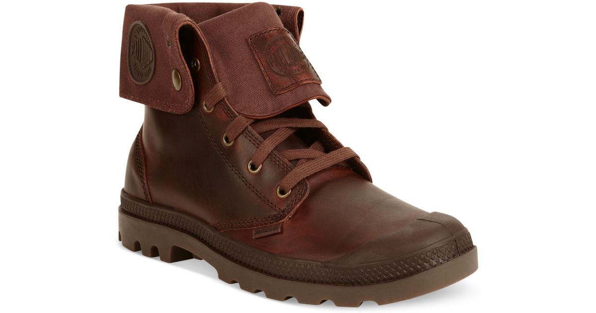 baggy leather boots