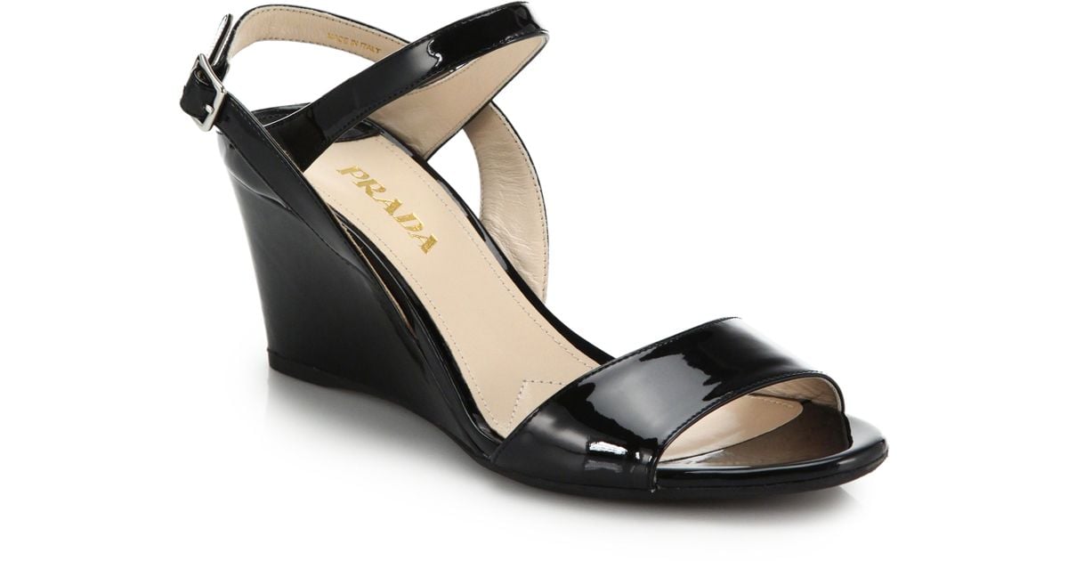 prada wedge shoes