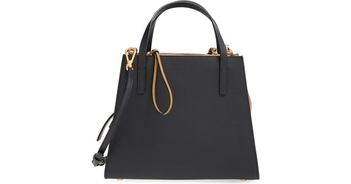 marni two tone tote bag