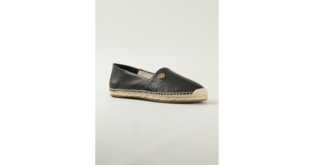 michael kors leather espadrilles