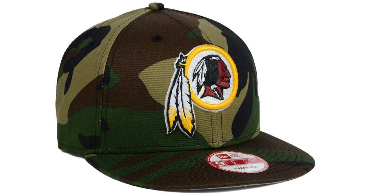KTZ Washington Redskins Woodland Camo 