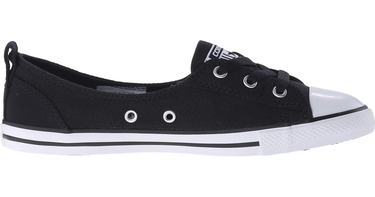converse all star ballet black