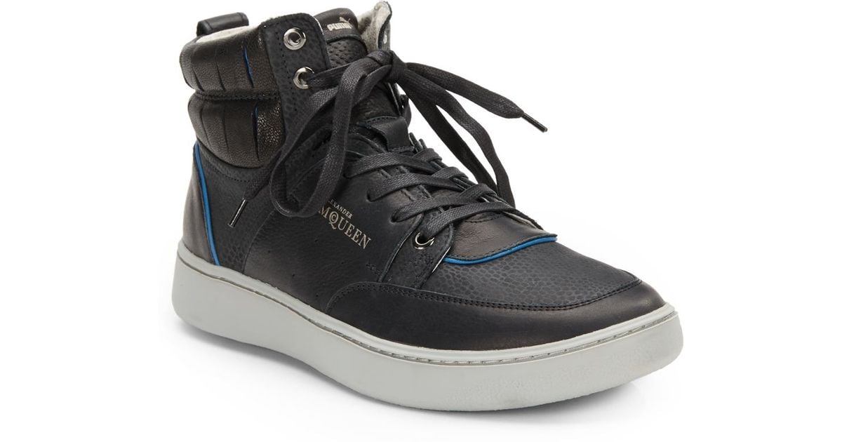 alexander mcqueen puma high top sneakers