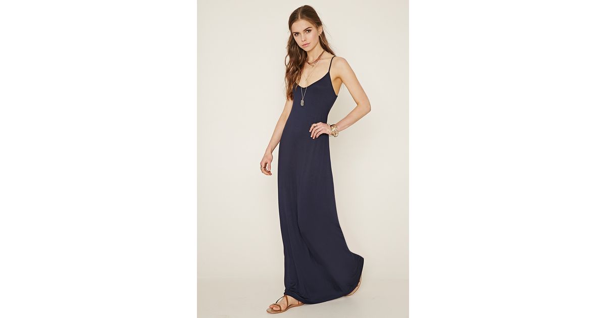 Forever 21 Synthetic Cami Maxi Dress in 