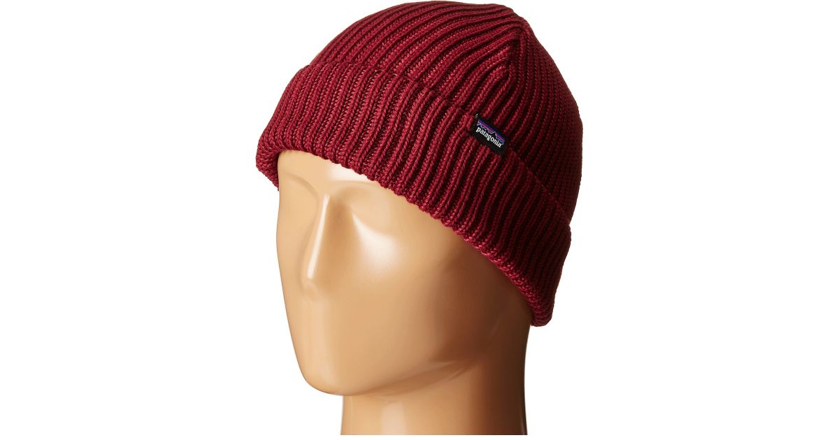 Patagonia red beanie Clearance