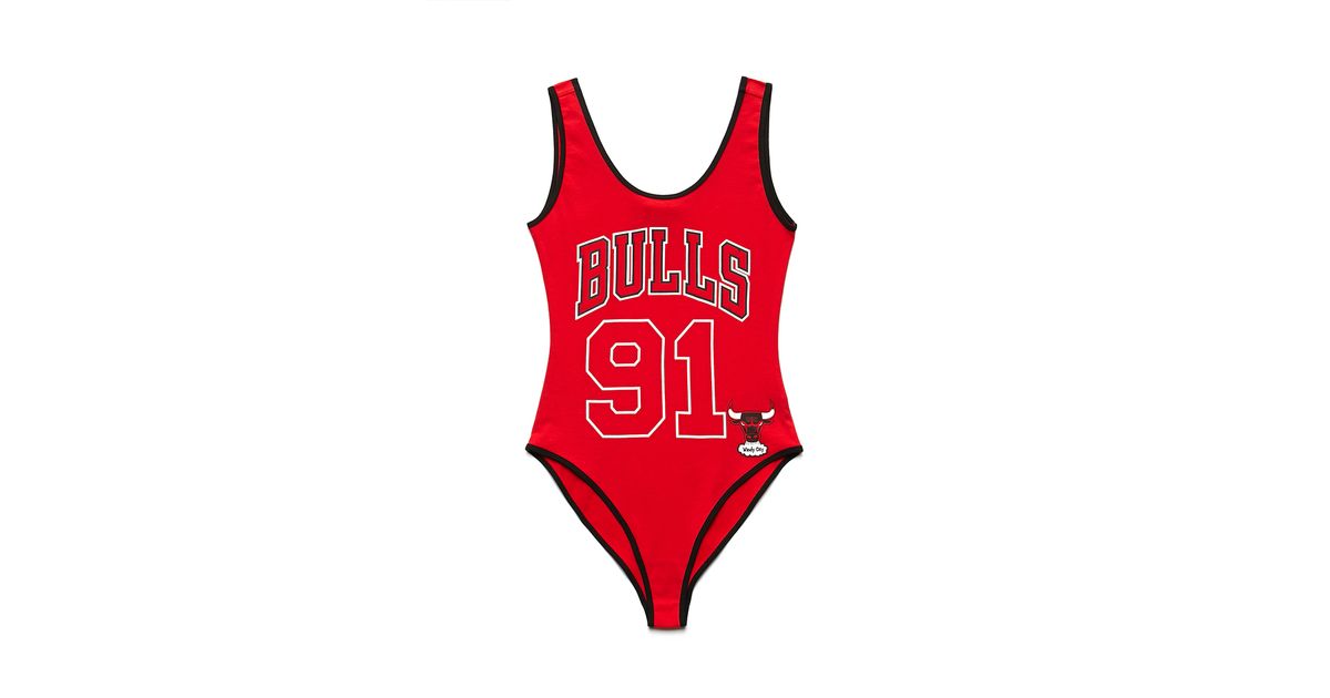 chicago bulls swimsuit forever 21