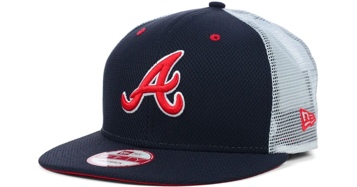 Braves mesh snapback Clearance