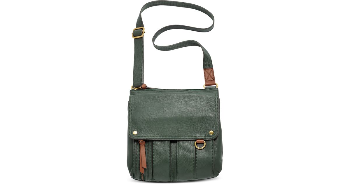 hunter green crossbody bag