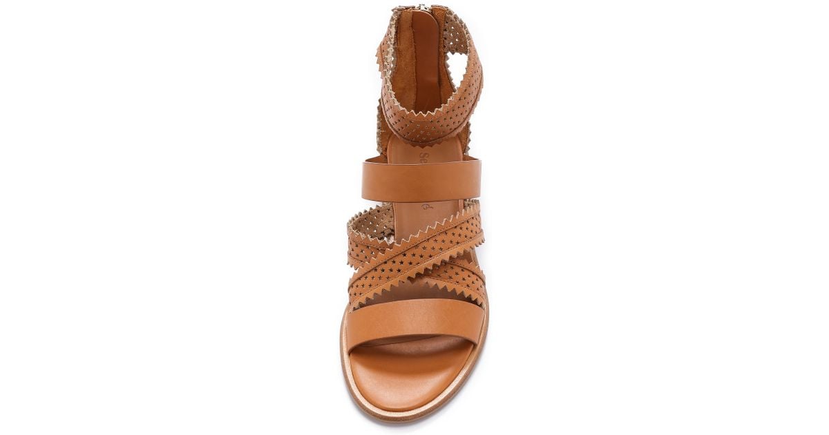 see by chloe gladiator sandals