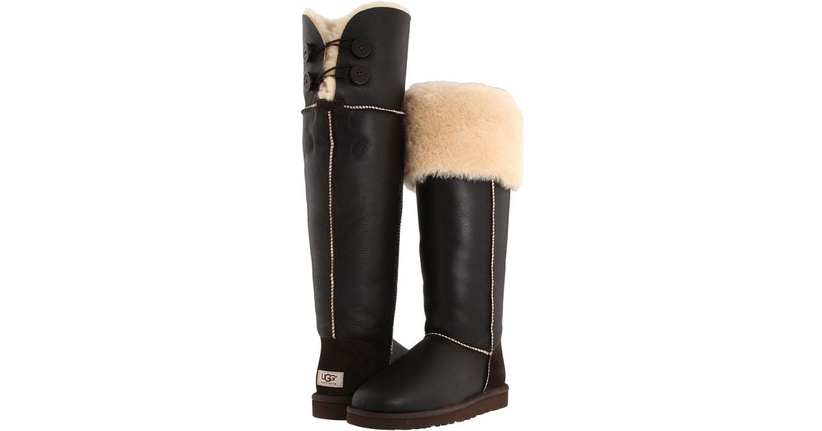 ugg bailey button knee high boots