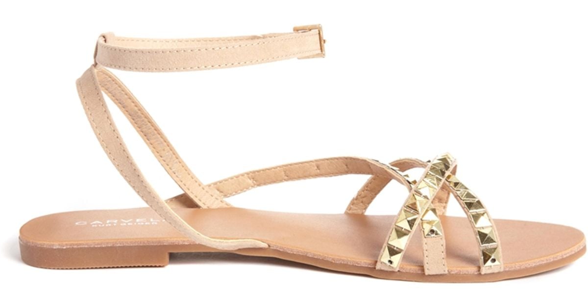 carvela rose gold sandals
