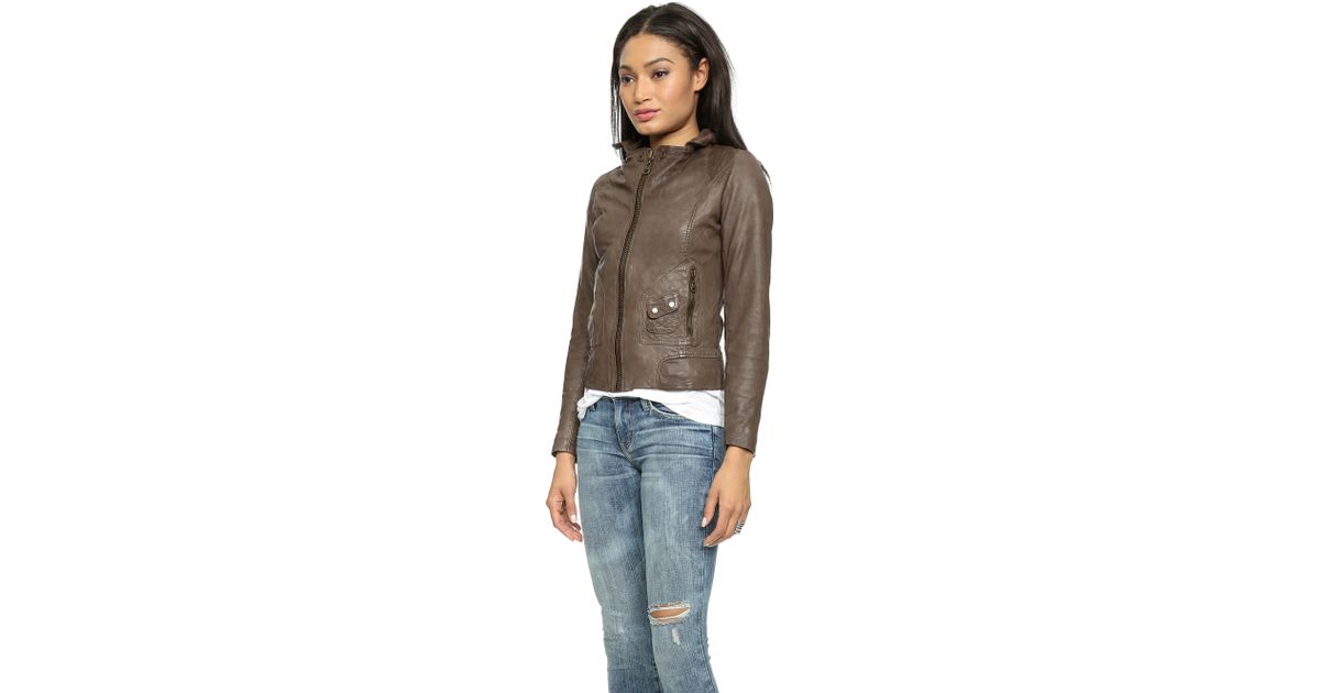 Doma clash leather jacket sales