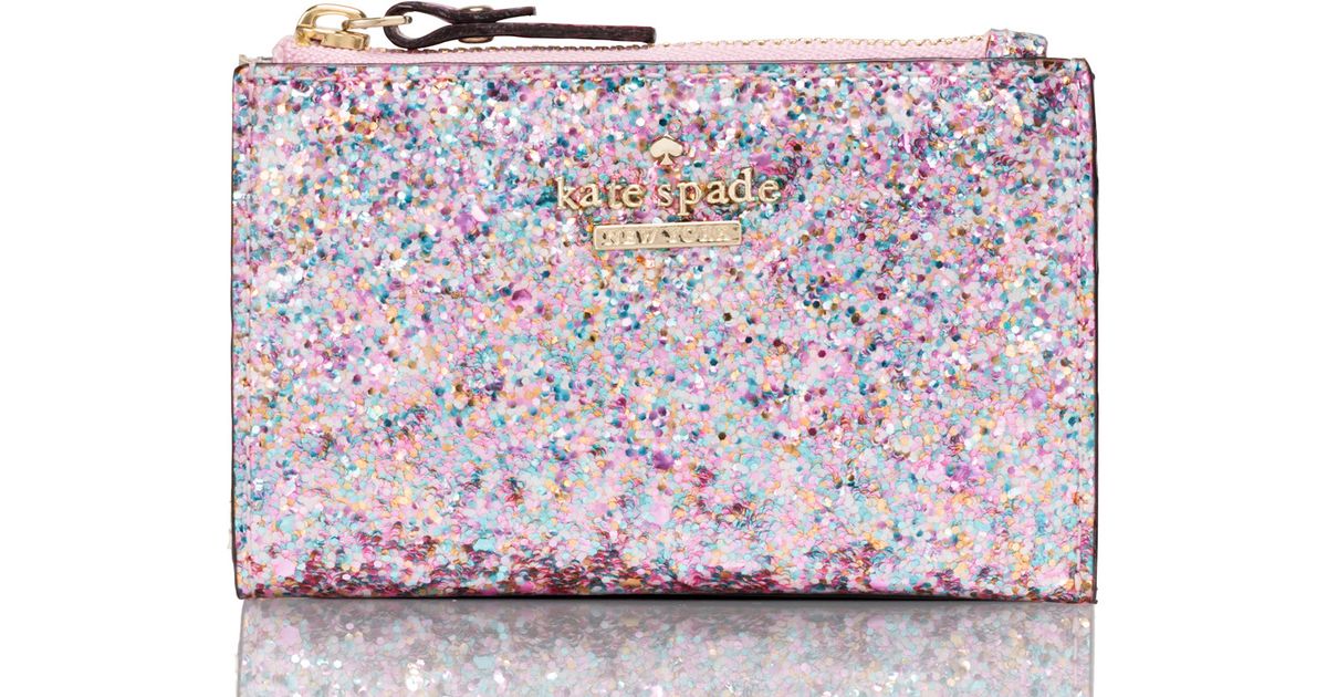 kate spade multi glitter