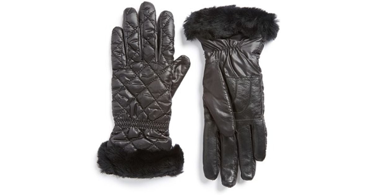 ugg quilted gloves ugg quilted gloves