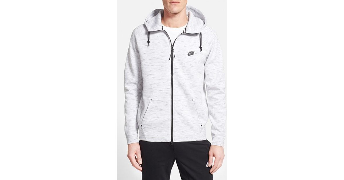 nike tech fleece birch heather