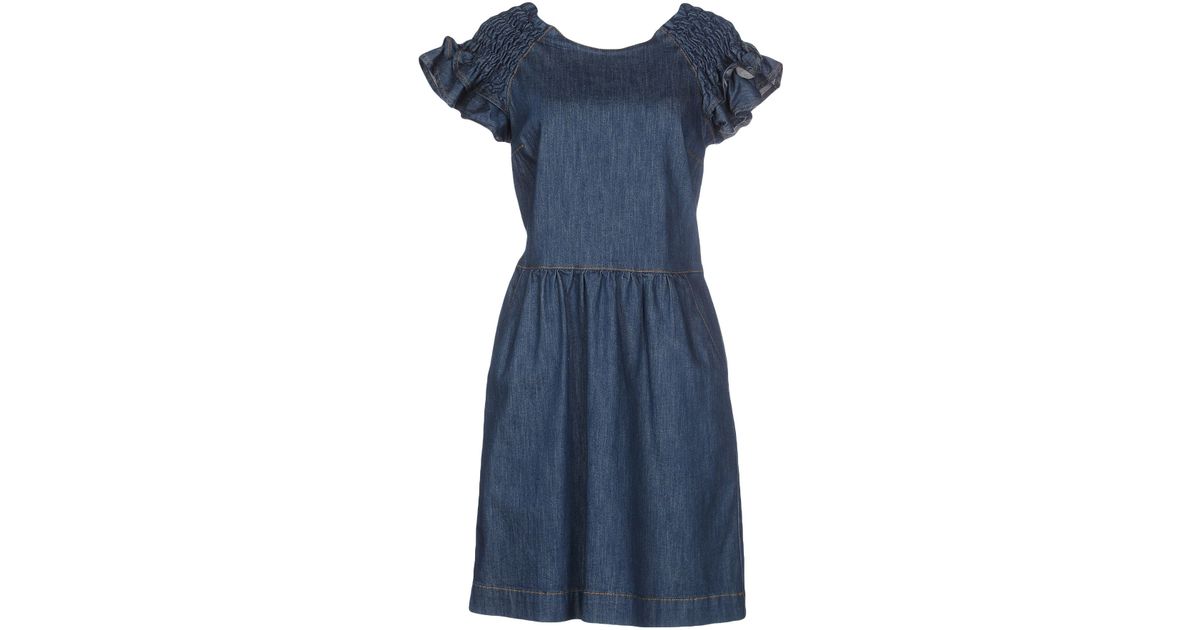 valentino denim dress