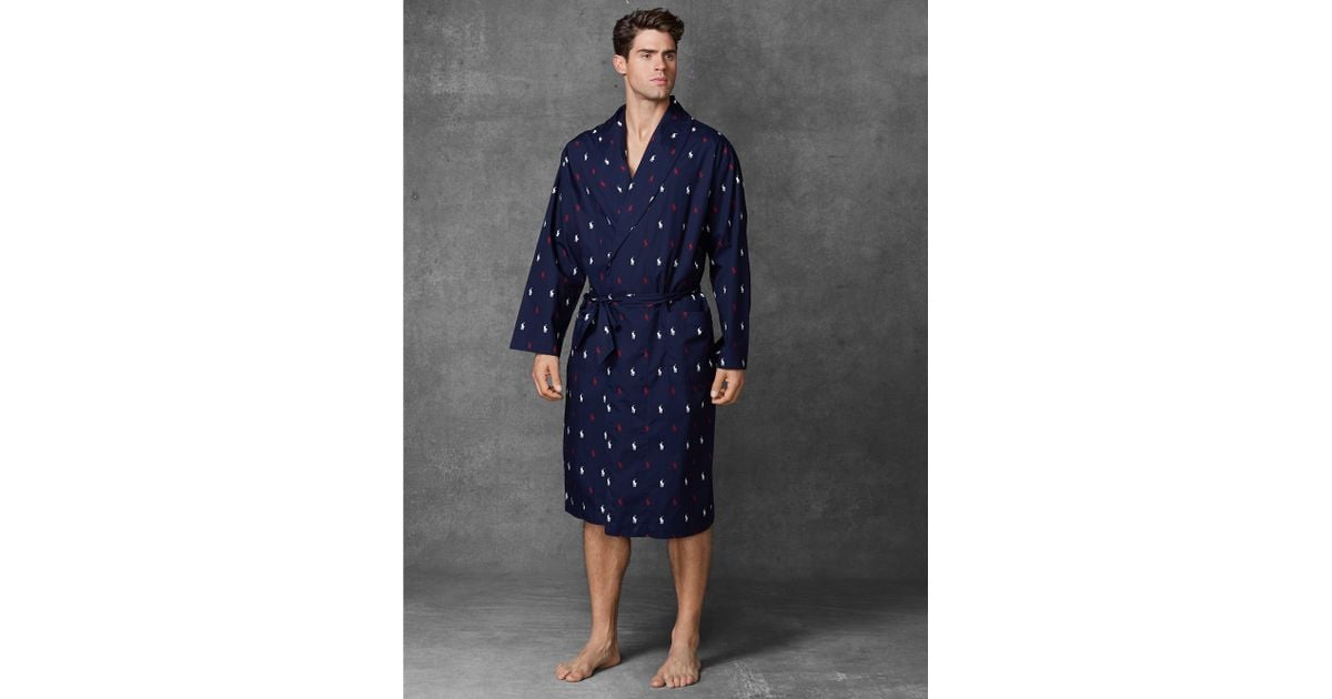 ralph lauren dressing gown mens