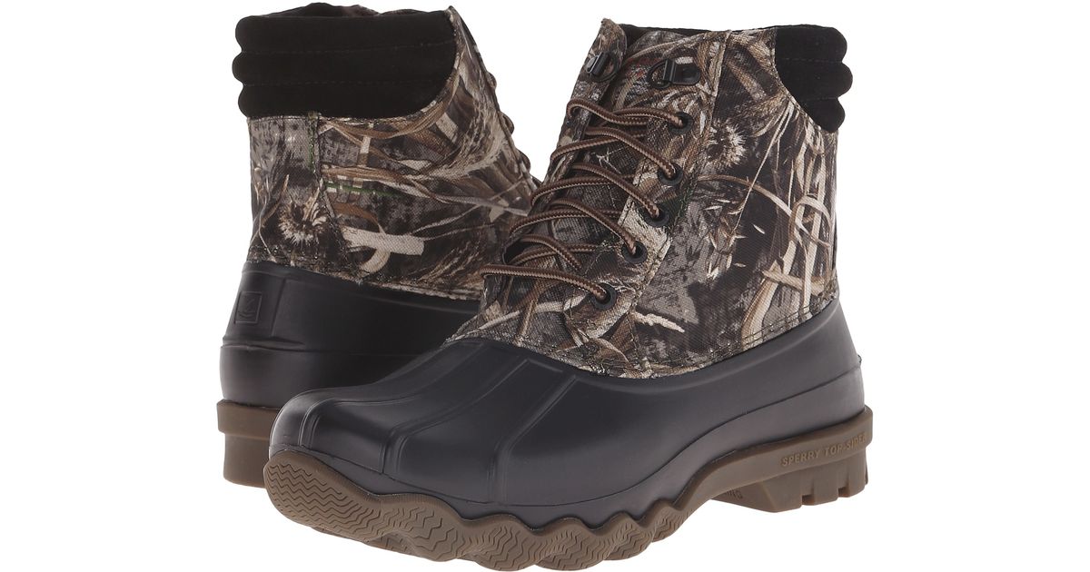sperry duck boots camo