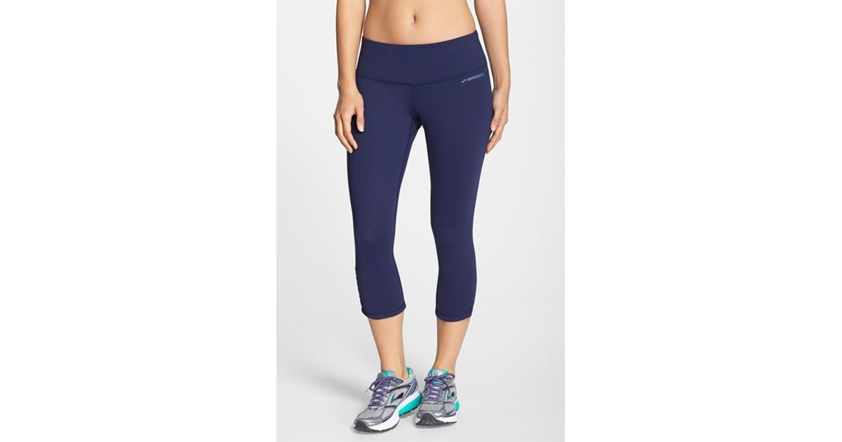 brooks capri leggings