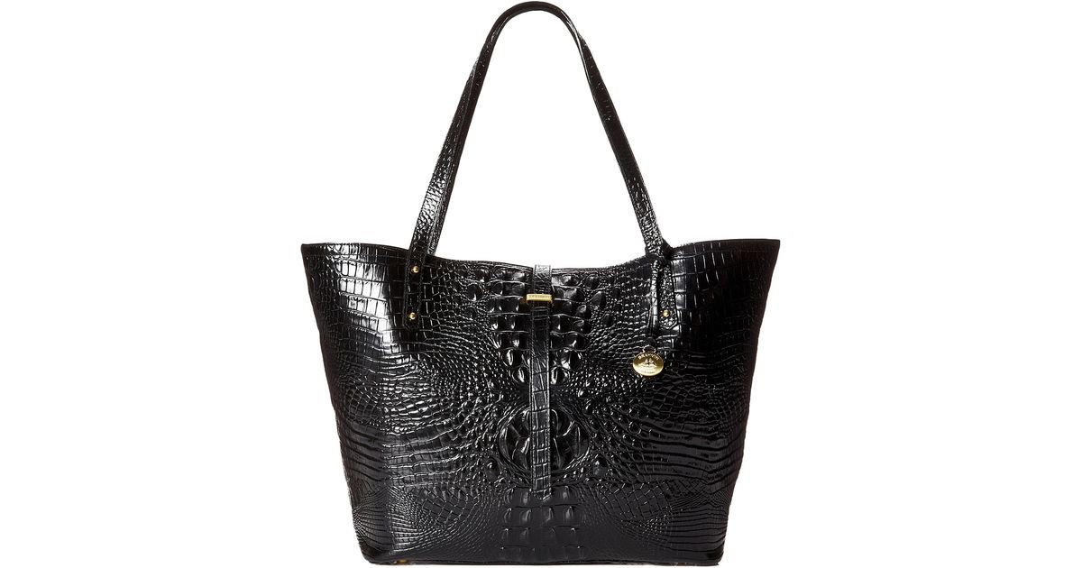 brahmin black tote