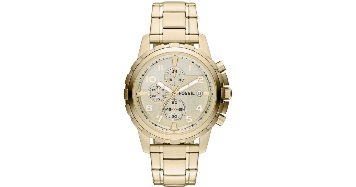 dean chronograph stainless steel watch