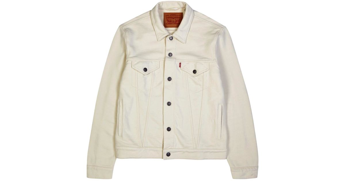 cream levis jacket