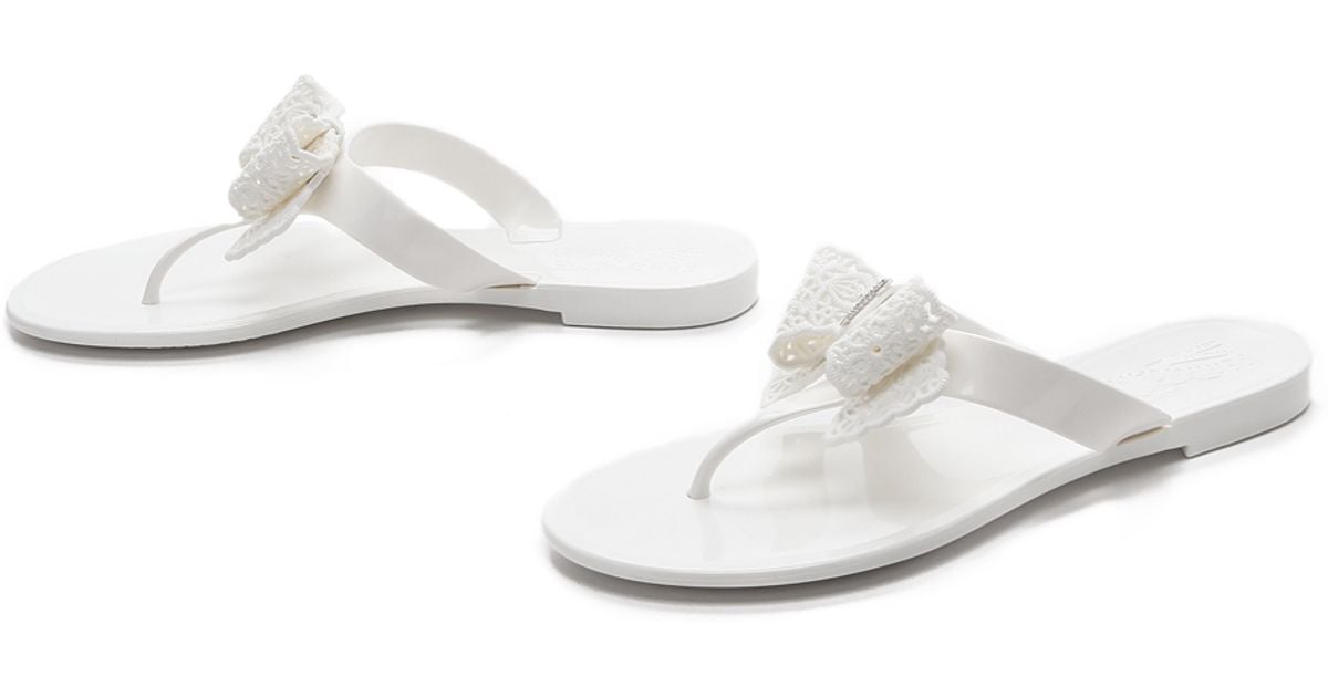 ferragamo white sandals