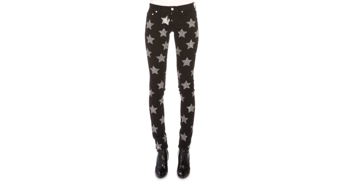 black jeans with stars on them