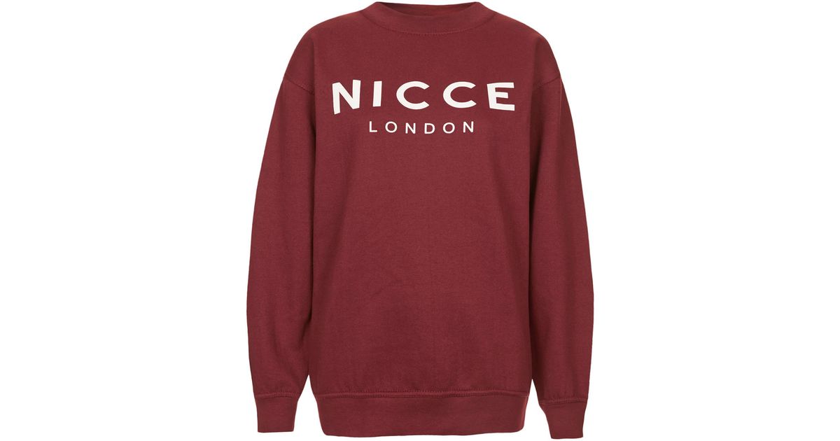 red nicce jumper