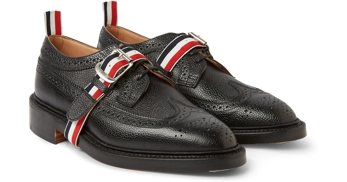 Leather Norwegian Split Toe Derby Shoe 