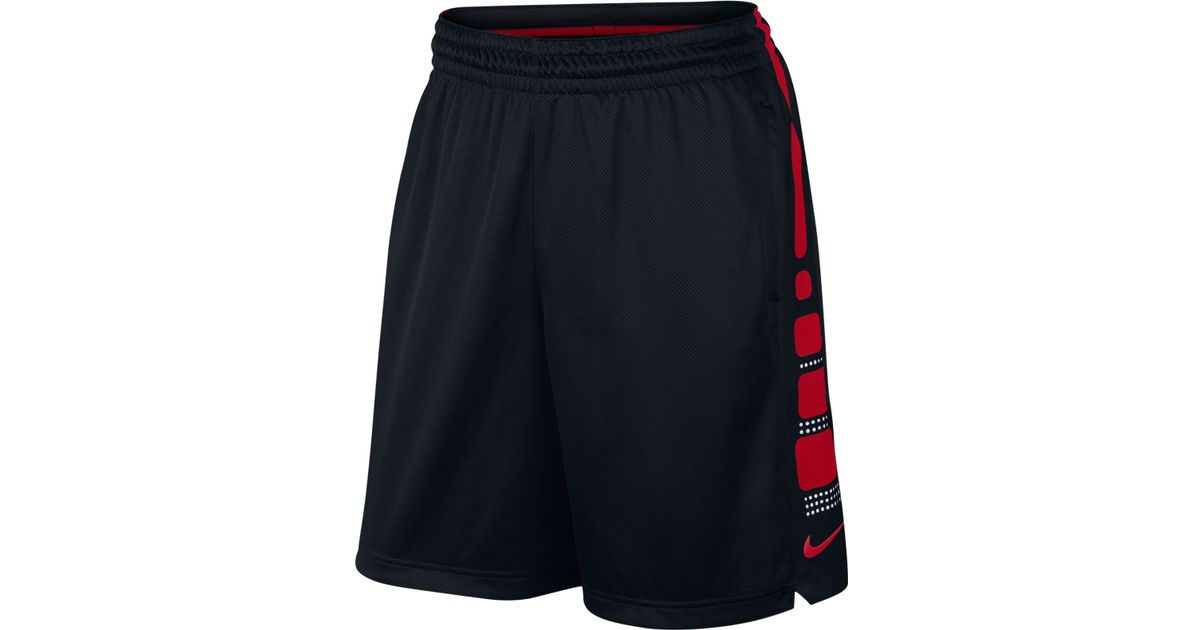 Nike Elite Dri-fit Basketball Shorts in Black for Men | Lyst