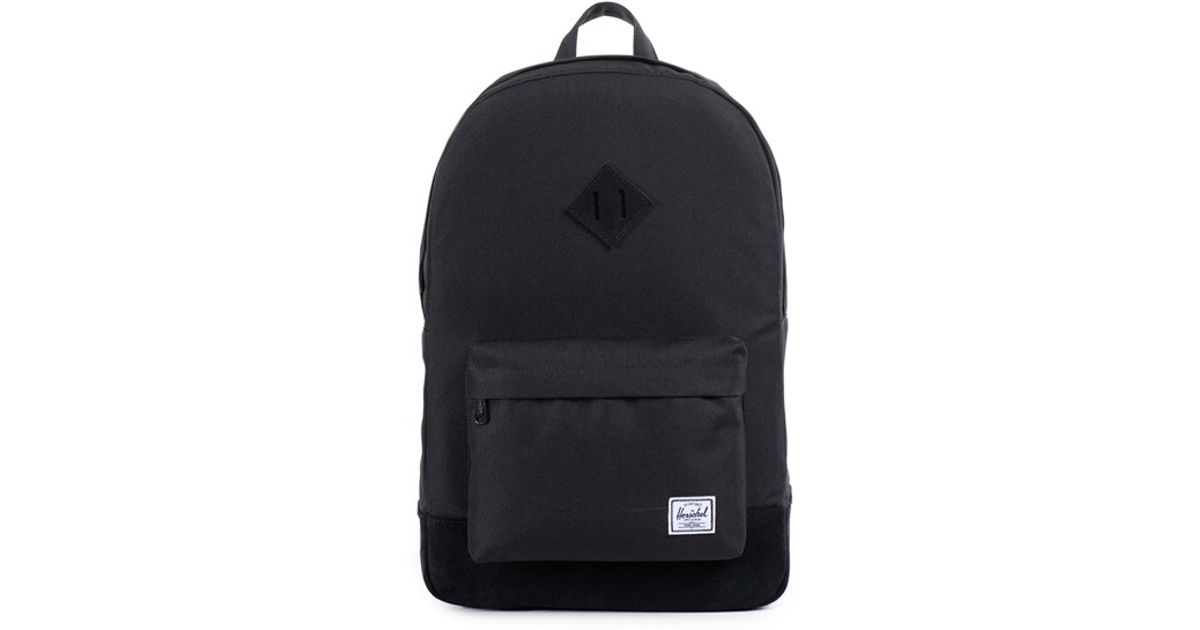 herschel suede backpack