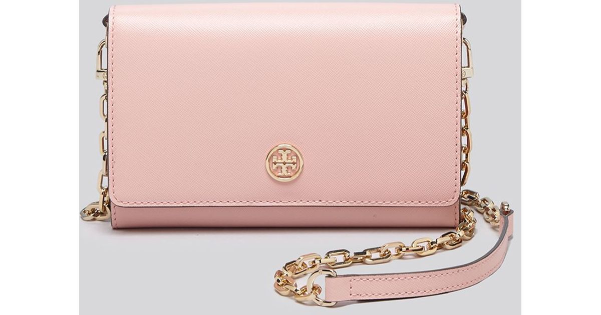 pink tory burch purse