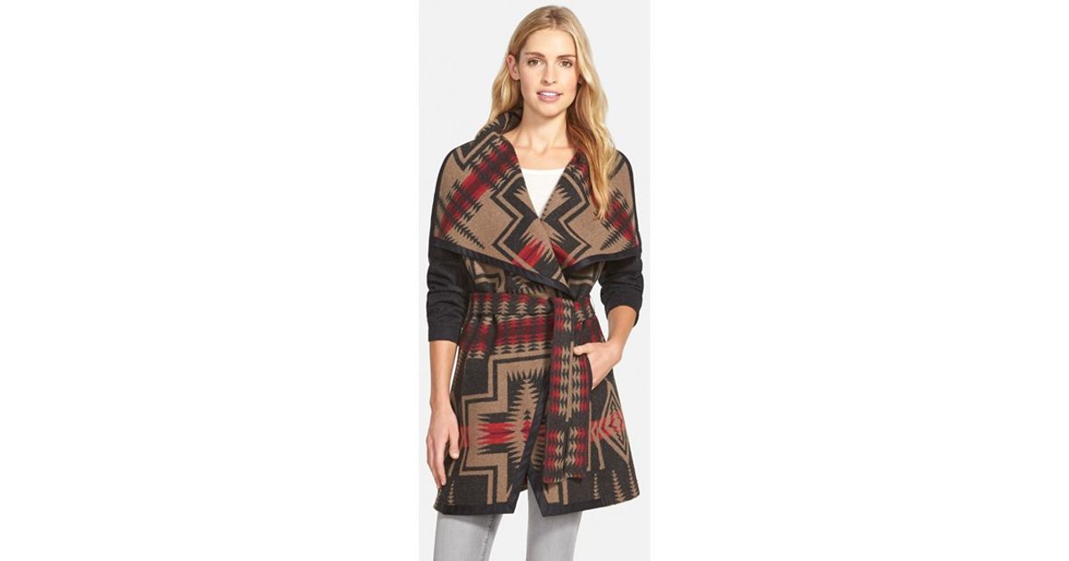 blanket wrap coat