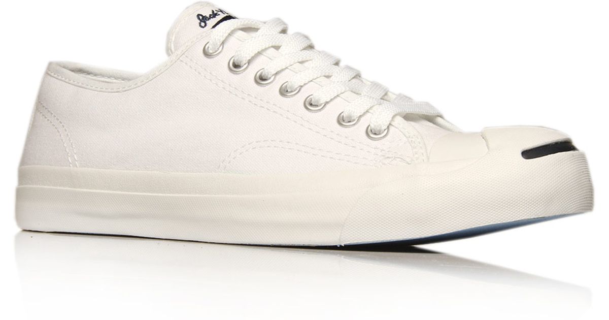 jack purcell leather trainers