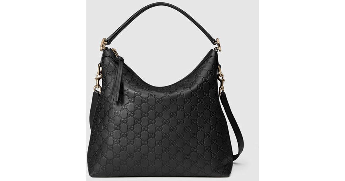 Gucci Miss Gg Ssima Hobo in Black - Lyst