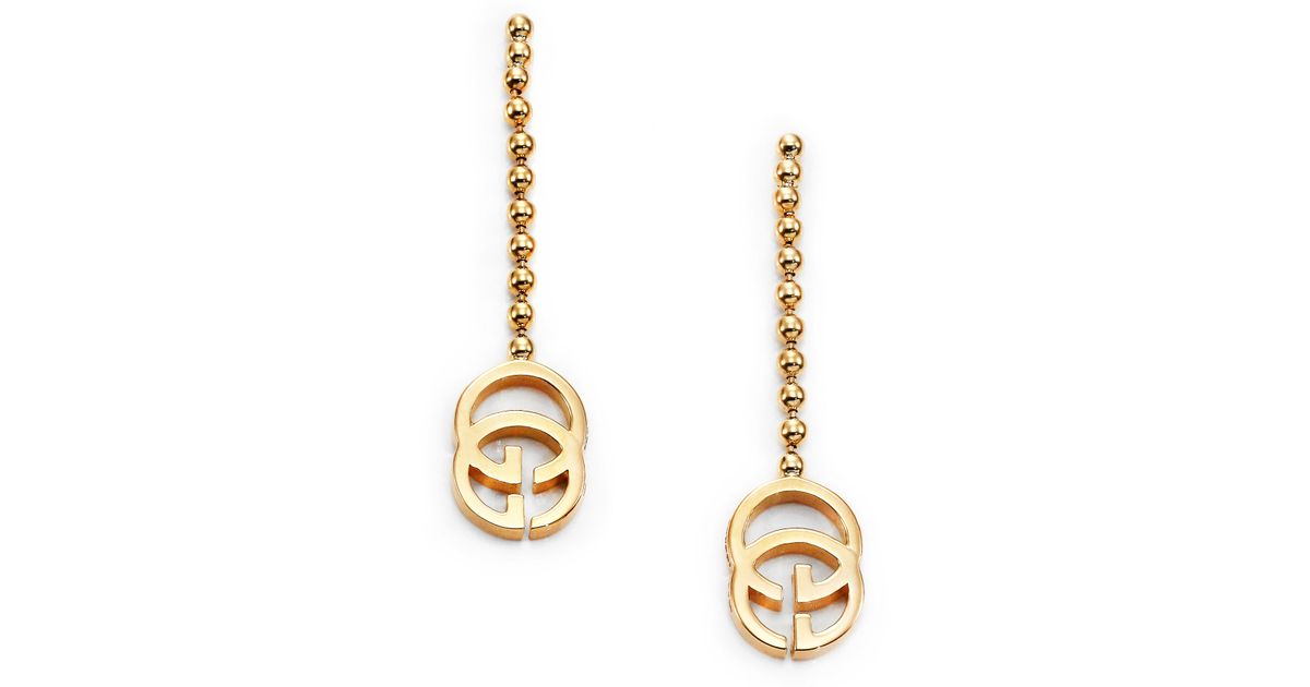Earrings Gucci Gold in Gold plated - 35680333